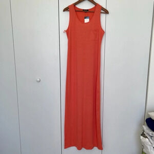 Dress long t-shirt L sleeveless salmon Women Only